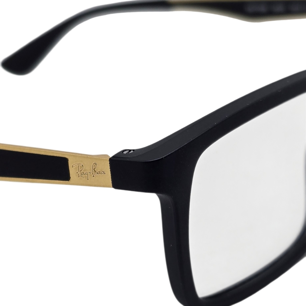 Ray-Ban Black and Gold Frame Glasses great price - Picture 2 of 5